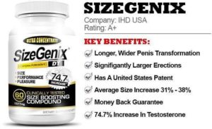 Sizegenix pills